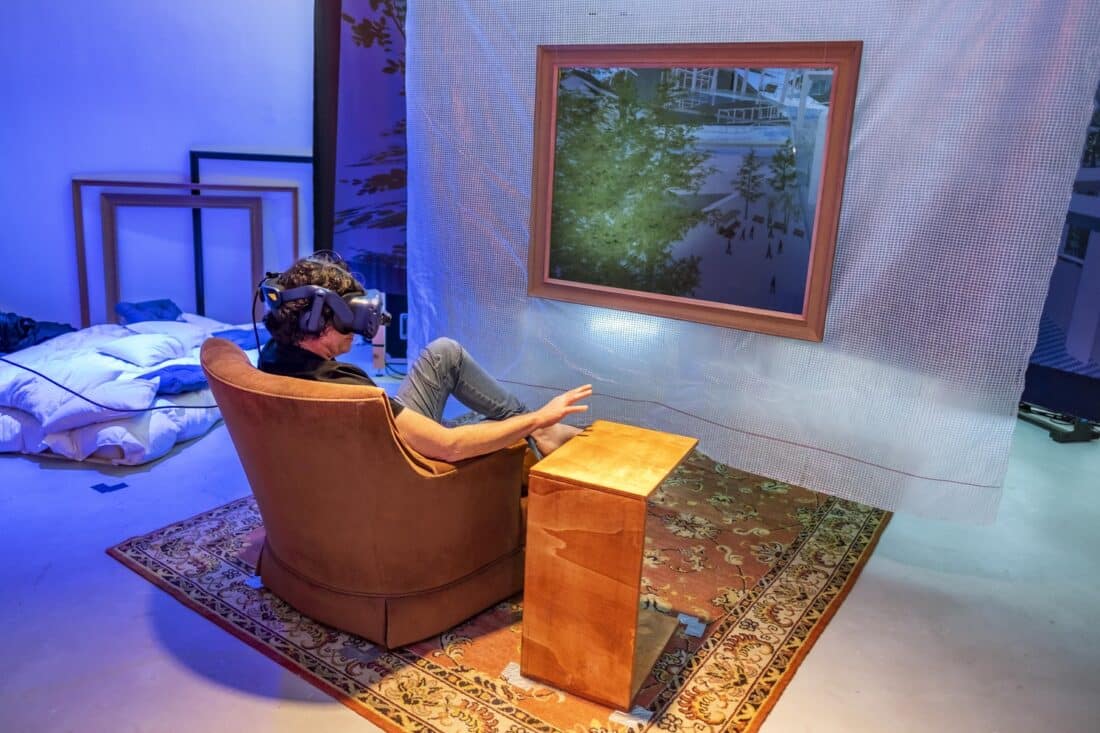 ENTER NEW BABYLON: Een mixed reality-installatie in Tetem