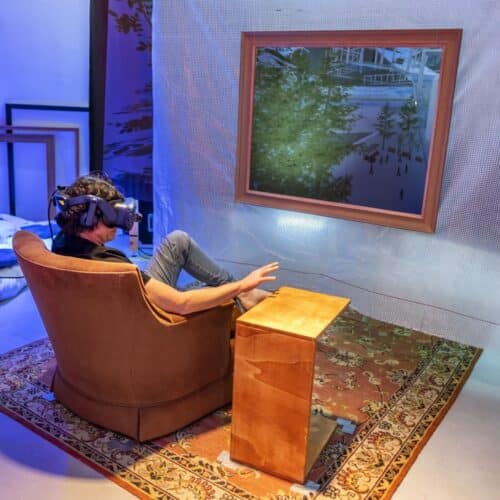 ENTER NEW BABYLON: Een mixed reality-installatie in Tetem