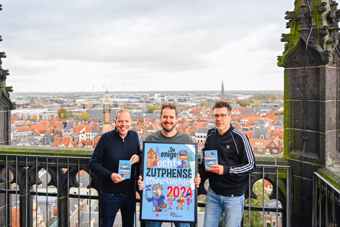 Zutphense Scheurkalender 2024 nu te koop