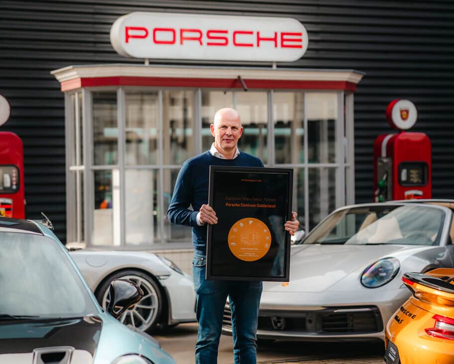 PORSCHE CENTRUM GELDERLAND BENOEMD TOT EXCLUSIVE MANUFAKTUR PARTNER