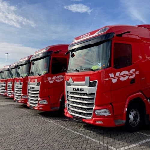 Serie nieuwe DAF XG trekkers voor Vos Transport Group