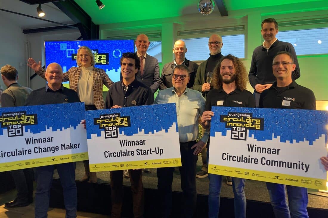 Biobased bouwer Tala wint Overijsselse Circulaire Innovatie Top 20