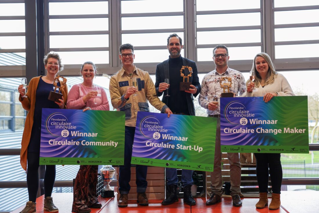 Winnaars Circulaire Innovatie Top 20 Gelderland, Overijssel en Flevoland bekend!