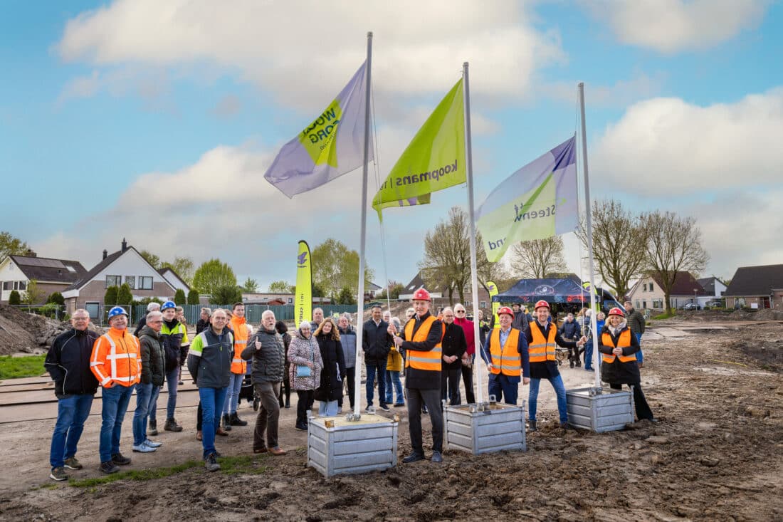 Feestelijke start bouw Zonnekamp in Steenwijk