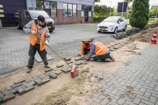 Glaspoort - start aanleg Glasvezel op bedrijventerrein in Dalfsen
