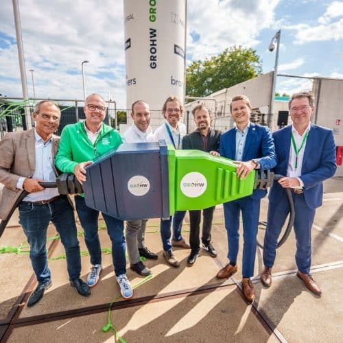 Eerste waterstof geleverd in uniek project in Deventer