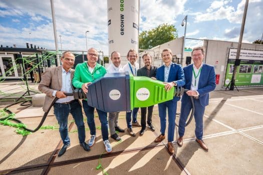 Eerste waterstof geleverd in uniek project in Deventer