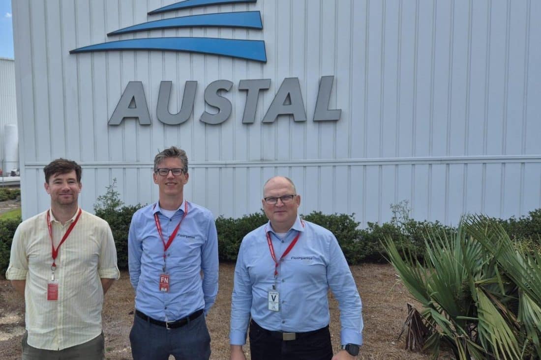 Zwolse Scale up Floorganise kondigt partnerschap aan met Austal USA voor modernisering Amerikaanse marinebouw