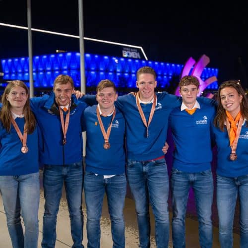 ROC van Twente scoort vijf medailles voor excellente prestaties tijdens EuroSkills Herning 2025