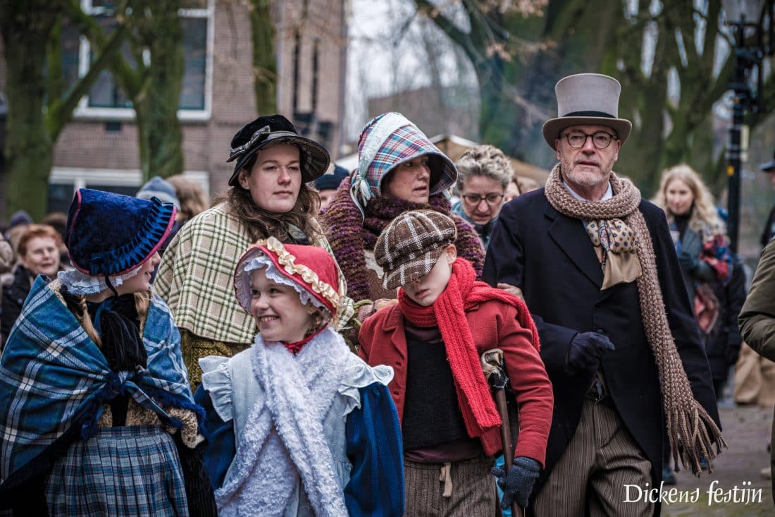 De 19e eeuwse Engelse stad van Charles Dickens herleeft voor de 33e keer in volle glorie op zaterdag 13 en zondag 14 december in Deventer.