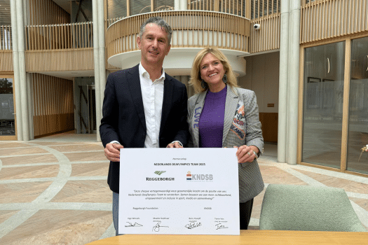 Reggeborgh Foundation trotse partner van het Nederlands Deaflympics Team