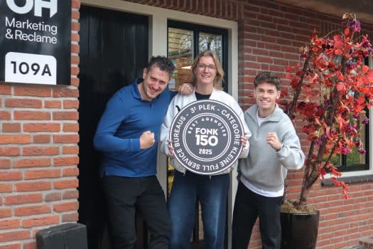 Erkenning voor Twentse aanpak: OH Marketing & Reclame in top 3 van Nederland