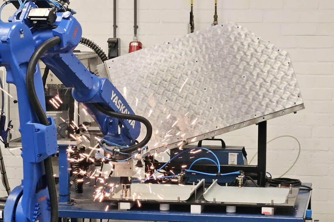 Nieuwe lascel combineert drie lastechnieken in één geautomatiseerd proces bij GOMA