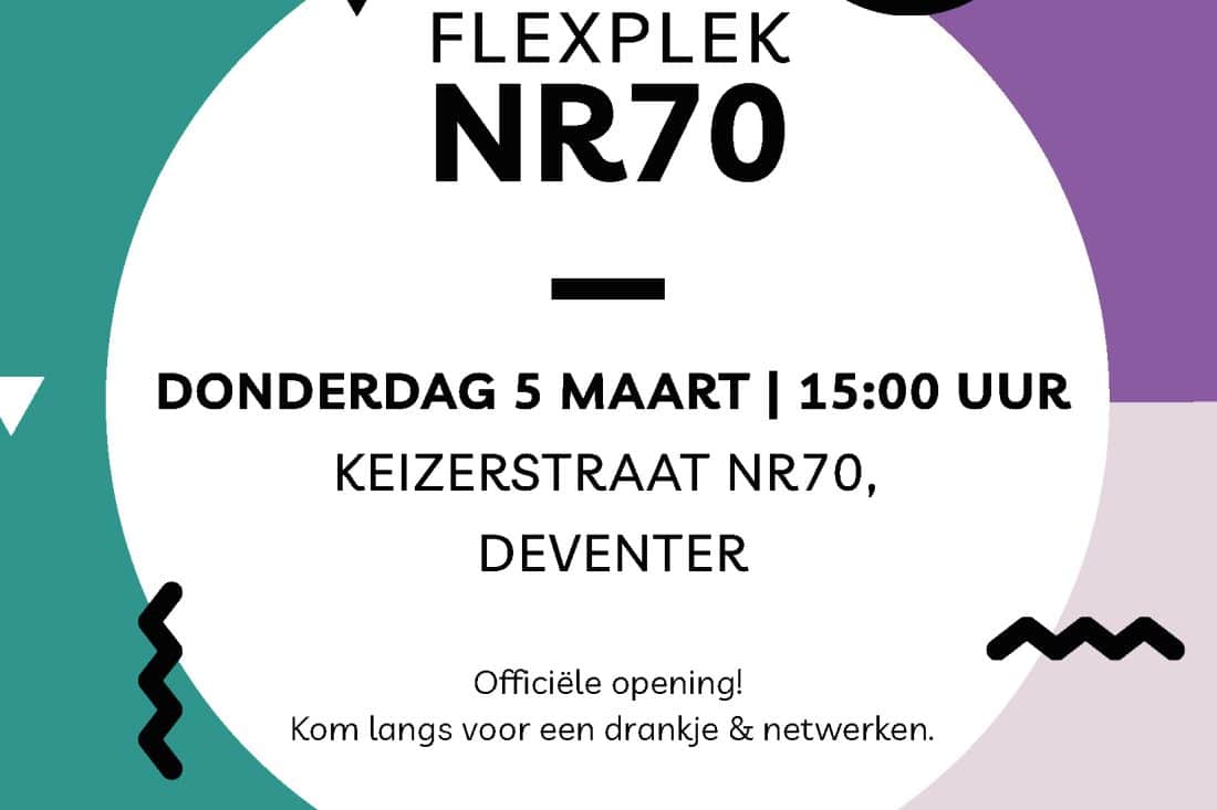 Nieuwe flexplekken bij Keizerstraat NR70: theater doet iets met je, ook overdag
