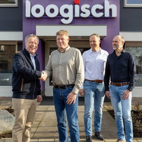 Henry Loohuis draagt na 36 jaar de dagelijkse leiding van Loogisch over aan zijn opvolger Ariën Huisken